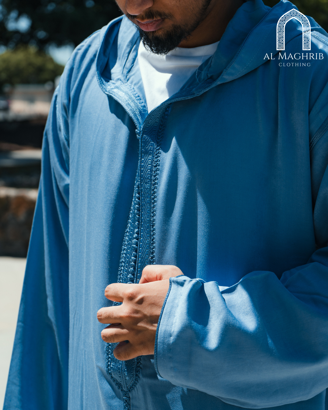 Light Blue Djellaba