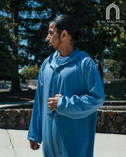 Light Blue Djellaba