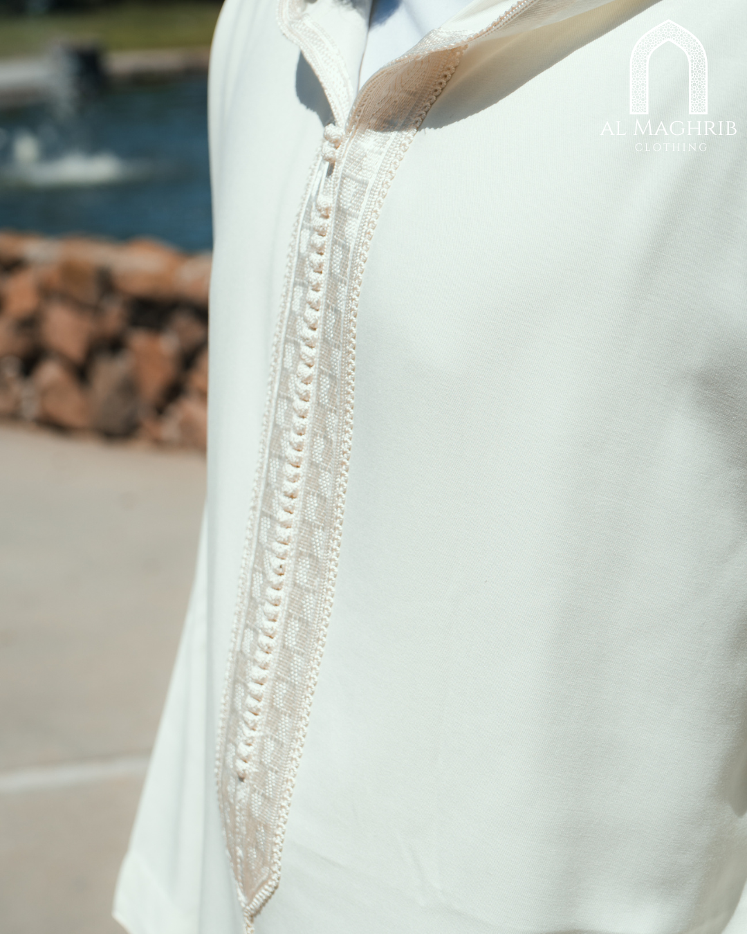Cream White Djellaba