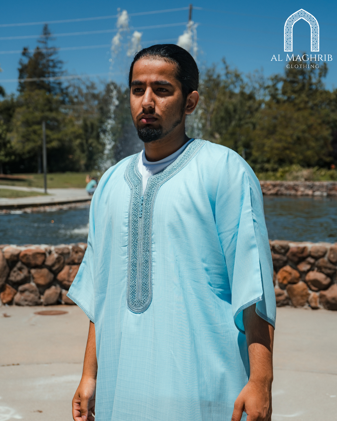 Turquoise Qandoura