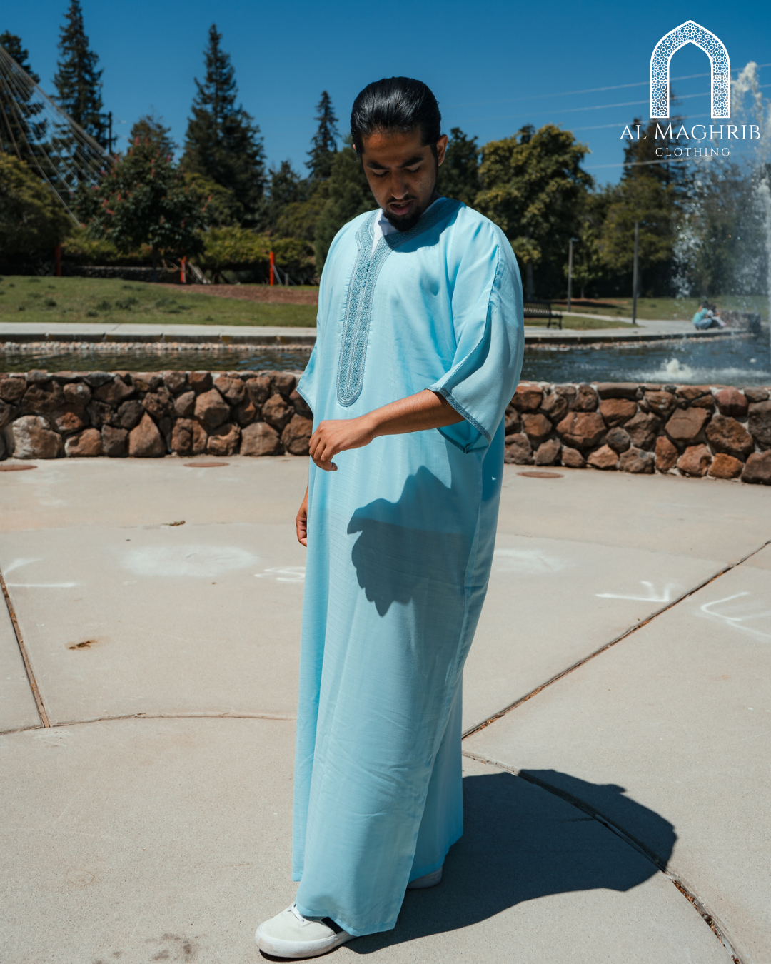 Turquoise Qandoura