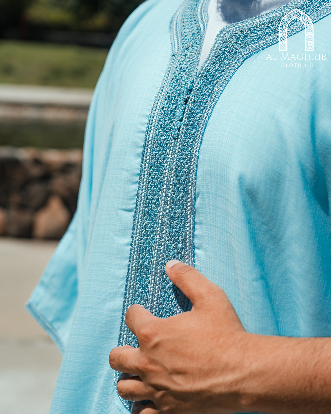 Turquoise Qandoura