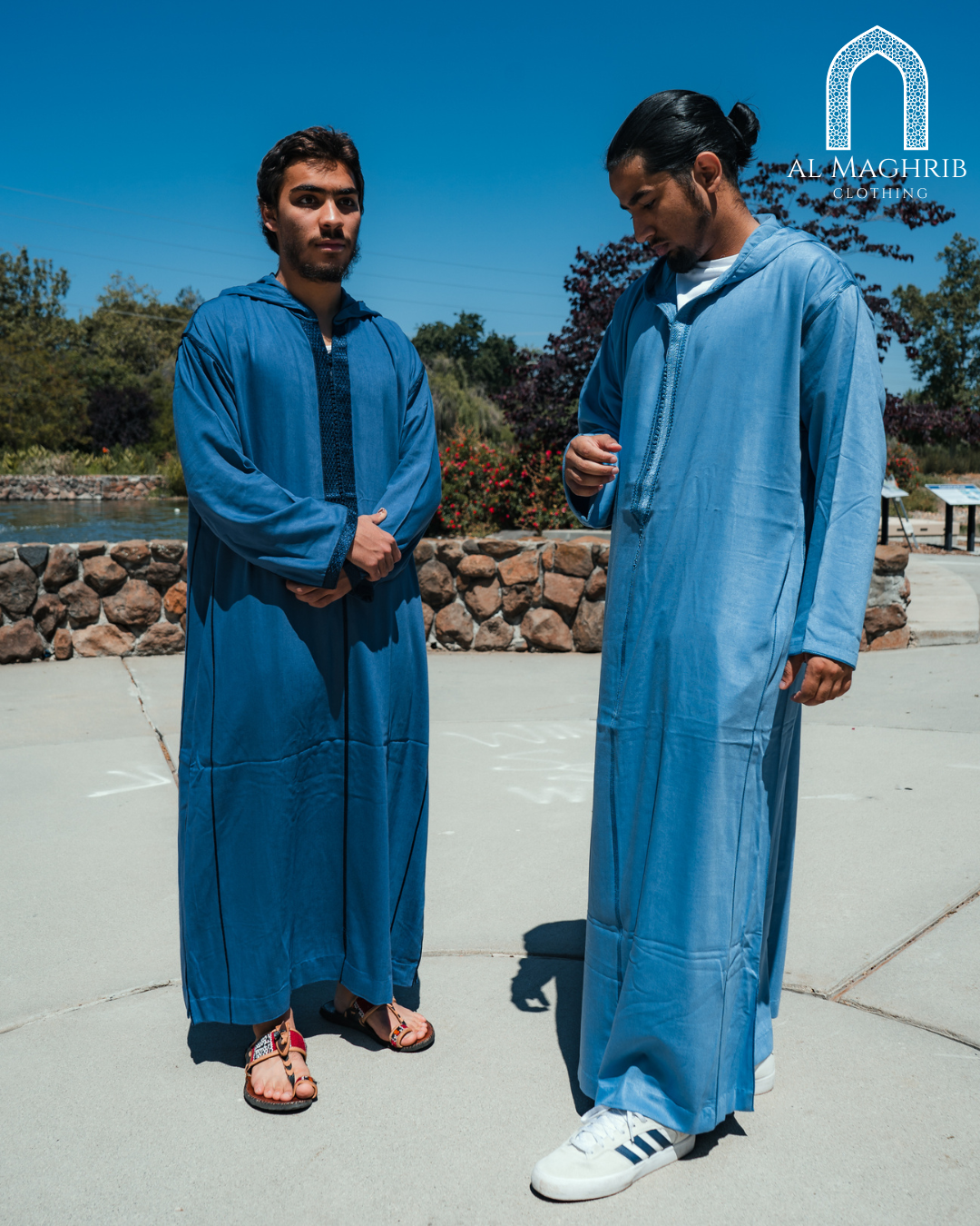 Light Blue Djellaba