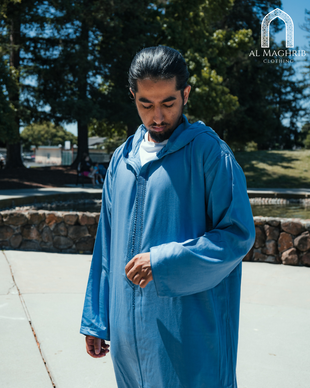 Light Blue Djellaba