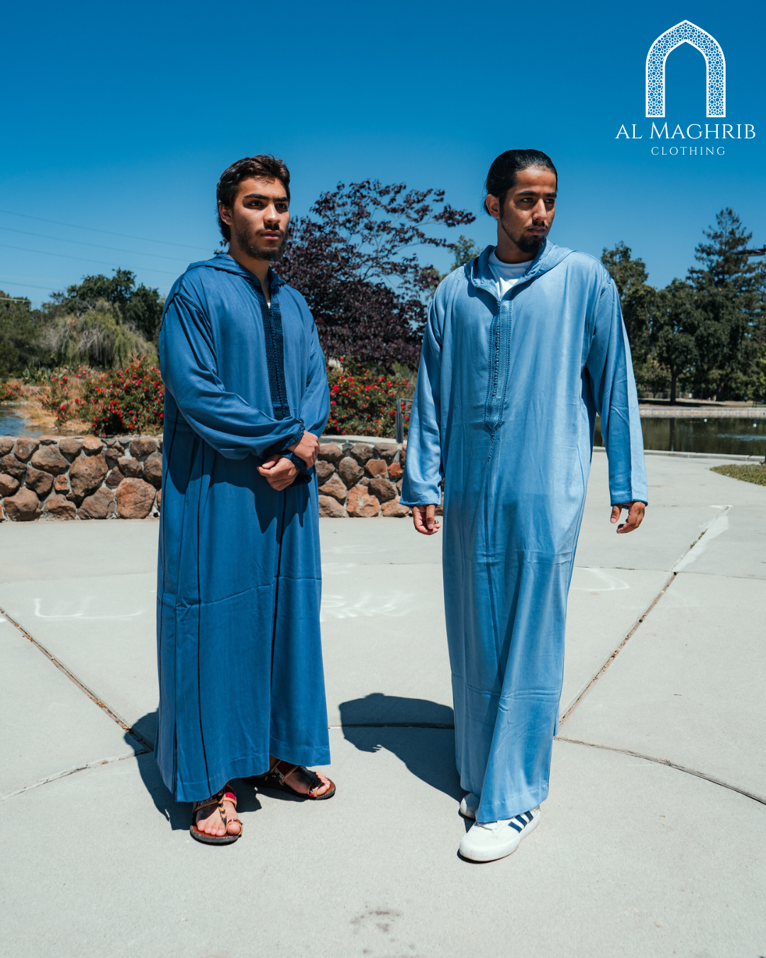 Light Blue Djellaba
